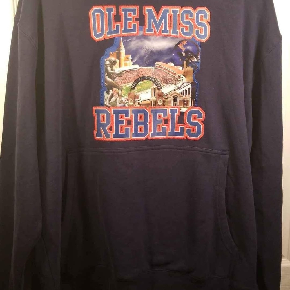 Ole Miss Rebels Navy Hoodie